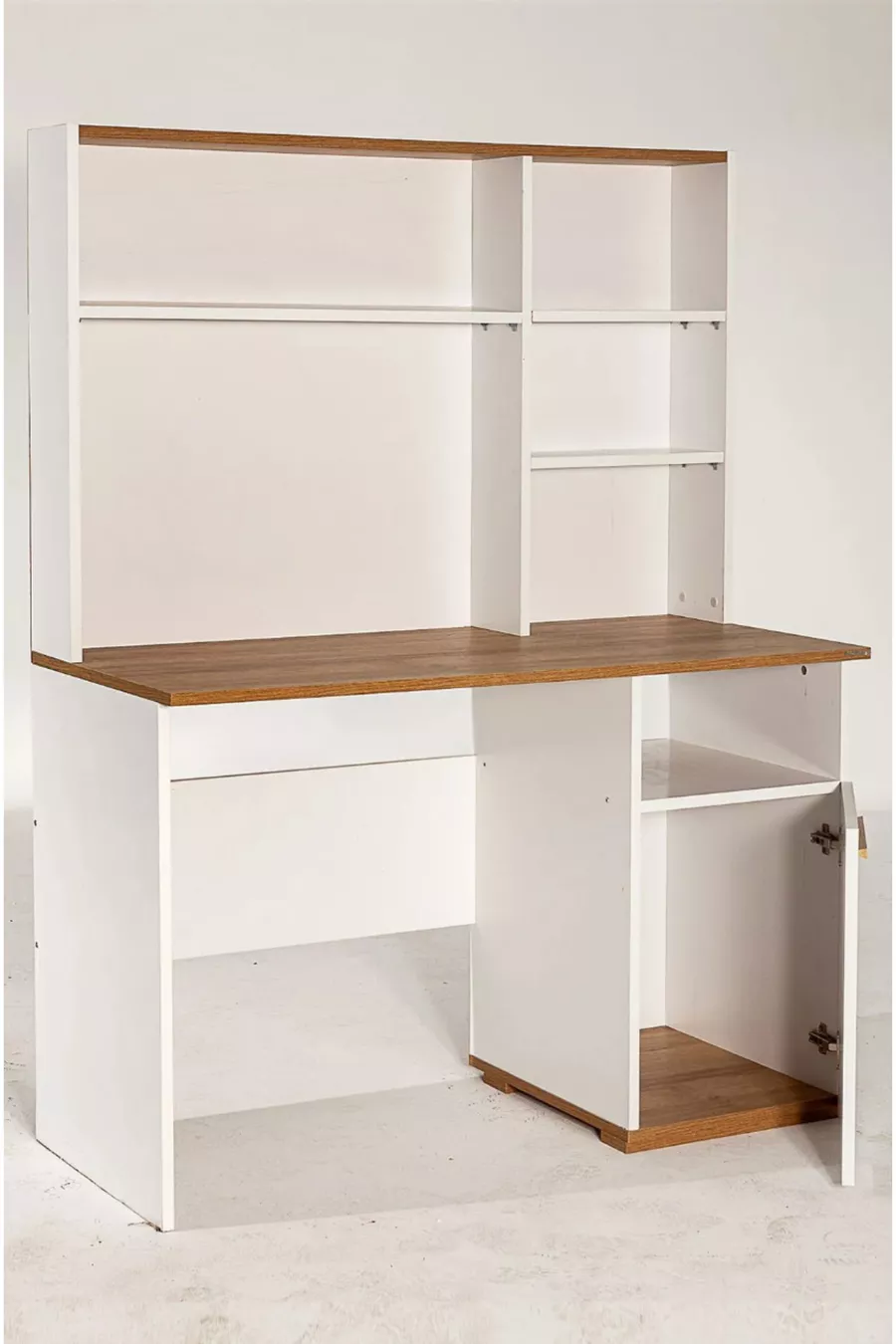 Bureau pour jeunes et enfants en bois blanc, bureau pour joueurs, bureau d'ordinateur, ensemble de chambre d'enfant