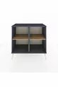 Commode Hyperion 2 étagères Anthracite-Anthracite/Sapin