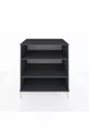 Commode Kronos 2 étagères Anthracite-Anthracite