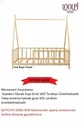 Lit Montessori pour bébé et enfant unisexe en bois naturel