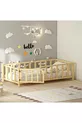 Lit Montessori Troy avec portes en pin