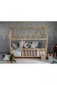 Lit Montessori naturel pour bébé enfant unisexe avec cadre