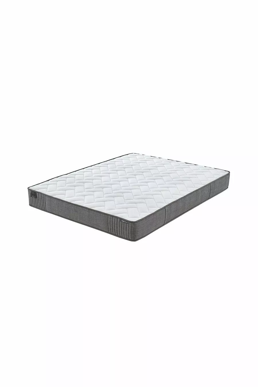 Ensemble de 3 pièces Tête de lit et sommier Wool Sense - Gris Foncé