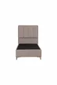 Lit coffre Gold Therapy marron (TÊTE DE LIT ET MATELAS NON INCLUS)