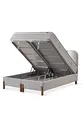 Ensemble Confort Bohem Prime pour Deux Personnes – Matelas à Ressorts Ensachés + Coffre-lit + Tête de Lit