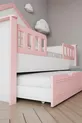 % Lit Montessori pour enfants en MDF avec tiroirs, rose