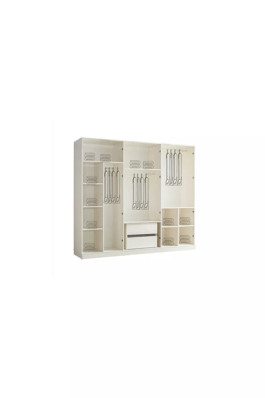 Ensemble de chambre à coucher Safir Noyer