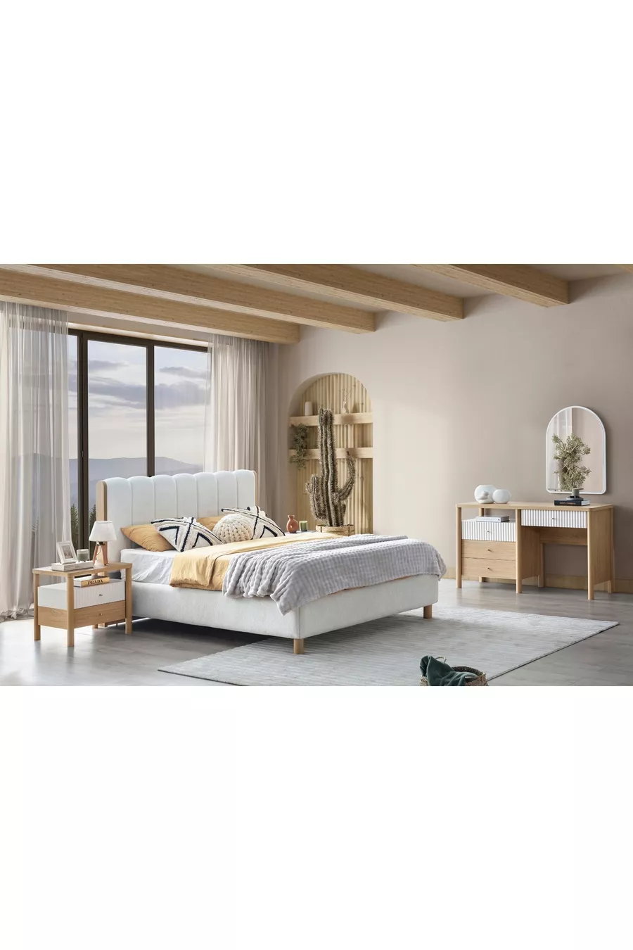 ENSEMBLE DE CHAMBRE À COUCHER STELLA BOHÈME