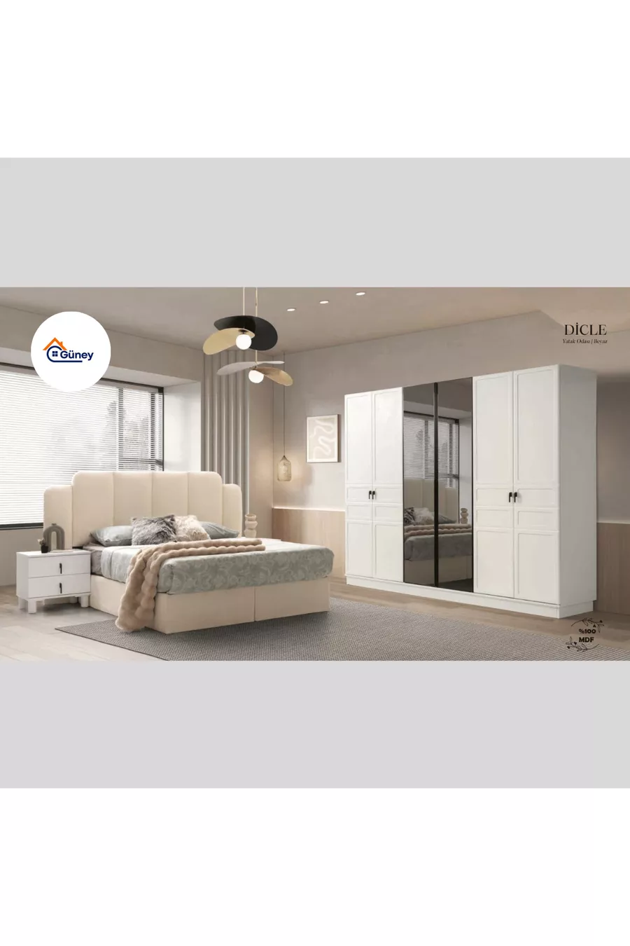 Ensemble Chambre à Coucher et Salle à Manger Pack Mariage