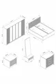 Ensemble de chambre à coucher Kale Luxe - grès - Set 1