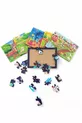 6 Pièces  Ensembles Puzzle Éducatif et Pédagogique en Bois pour Enfants Montessori & Jouet Puzzle pour Bébés et Enfants