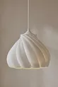 Suspension Simple Blanche Citrouille, Cuisine Style Campagne Moderne, Lustre Salon, Chambre (Bioplastique) 