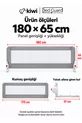 Barrière de sécurité pour bébé – Barrière de lit pliable pour enfant, anti-chute – CM Gris