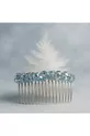 Pince à Cheveux en Cristal Bleu Glacé - Accessoire de Mariée
