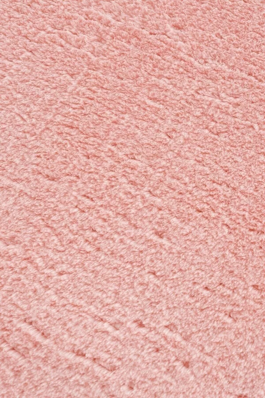 Tapis de salon en peluche rose poudre doux et épais pour le salon et la chambre
