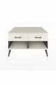Commode Kronos 2 tiroirs Anthracite-Pierre d'ardoise