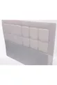 Titre DK Double Personne Tissu Plume de Poule Modèle Windows Lilas Clair Couleur Crème