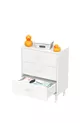 SÖKE, Armoire de salle de bain multifonctions à 3 tiroirs avec pieds (différentes options de largeur)