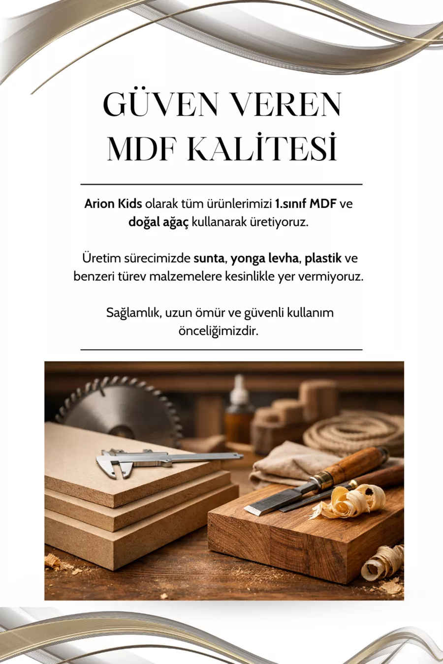 Tête de lit Alin Wood | MDF | Apparence classique et naturelle