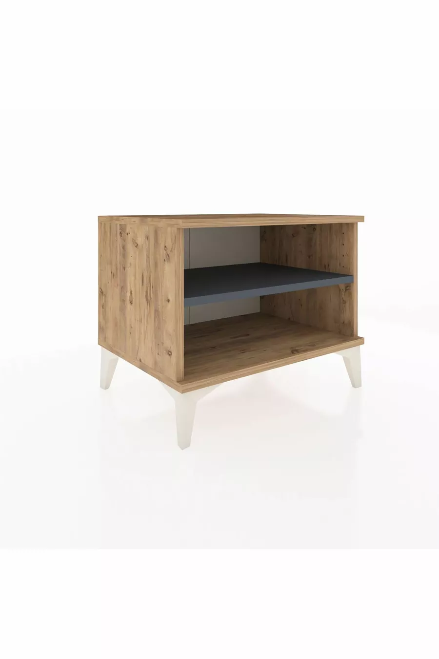 Commode Hyperion à une étagère Pin-Anthracite