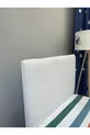 Housse de tête de lit de base blanche