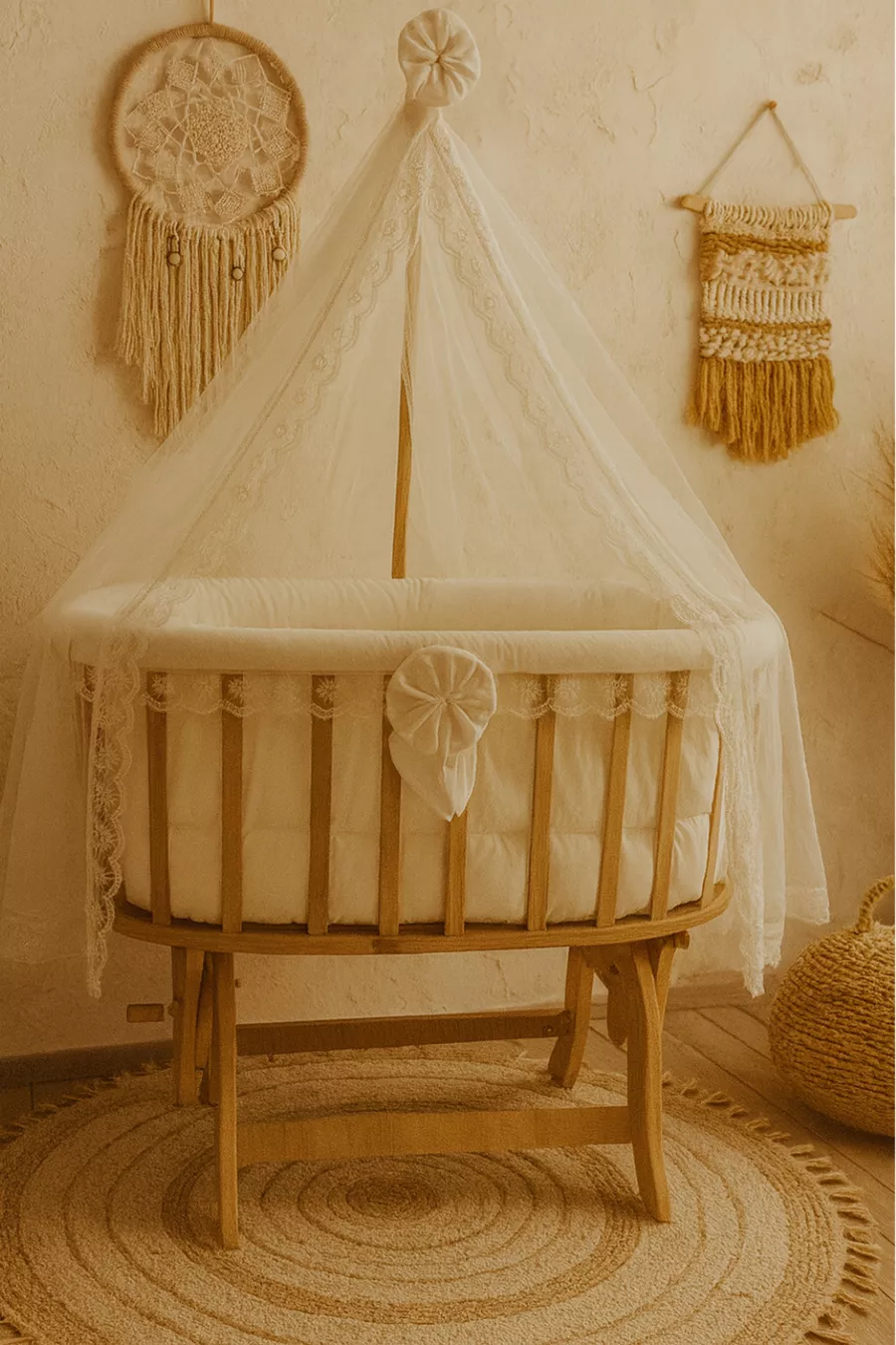 Berceau à panier d'Amed (LIT INCLUS) 0-2 ans