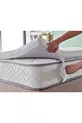 Protège-matelas avec housse lavable et fermeture éclair, simple et double
