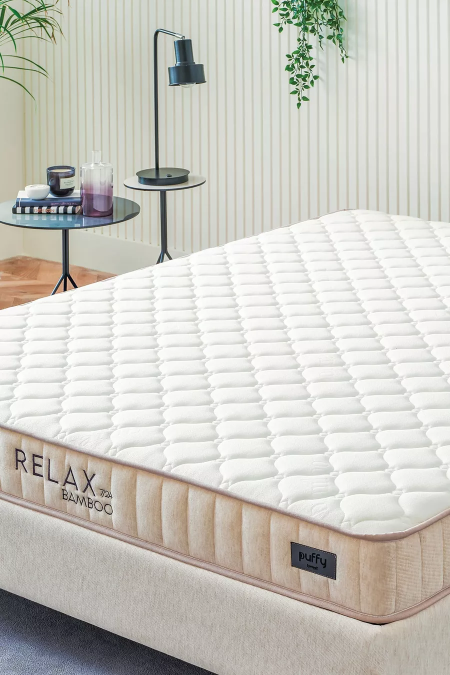 Relax 7/ Matelas à ressorts en rouleaux de bambou