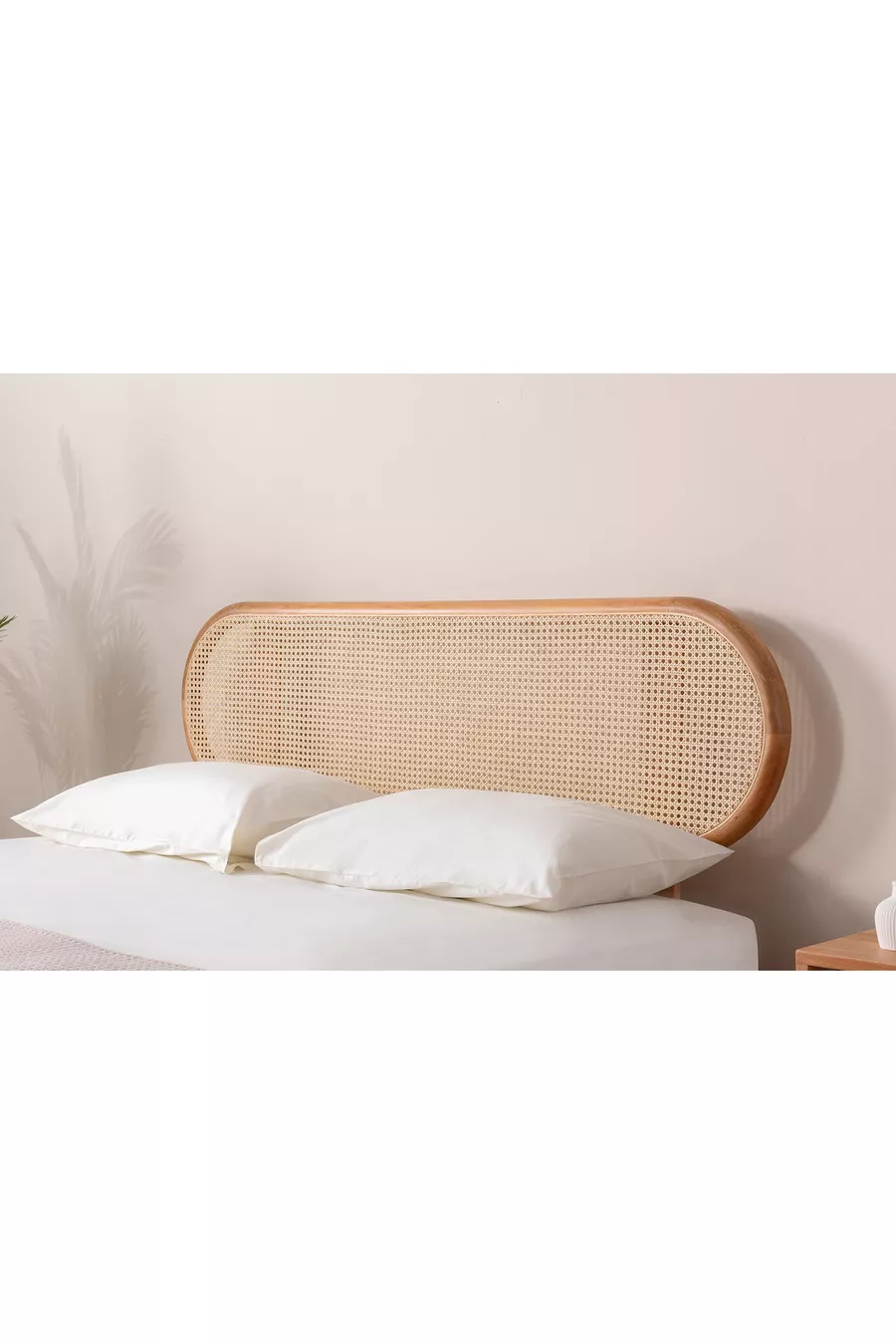 Artemis Tête de lit en bois naturel avec rampes de haute qualité