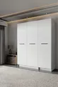 - LADİK - ARMOIRE BLANCHE 3 PORTES  CM