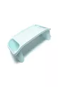 Bureau de loisir en plastique, table pour ordinateur portable, bleu