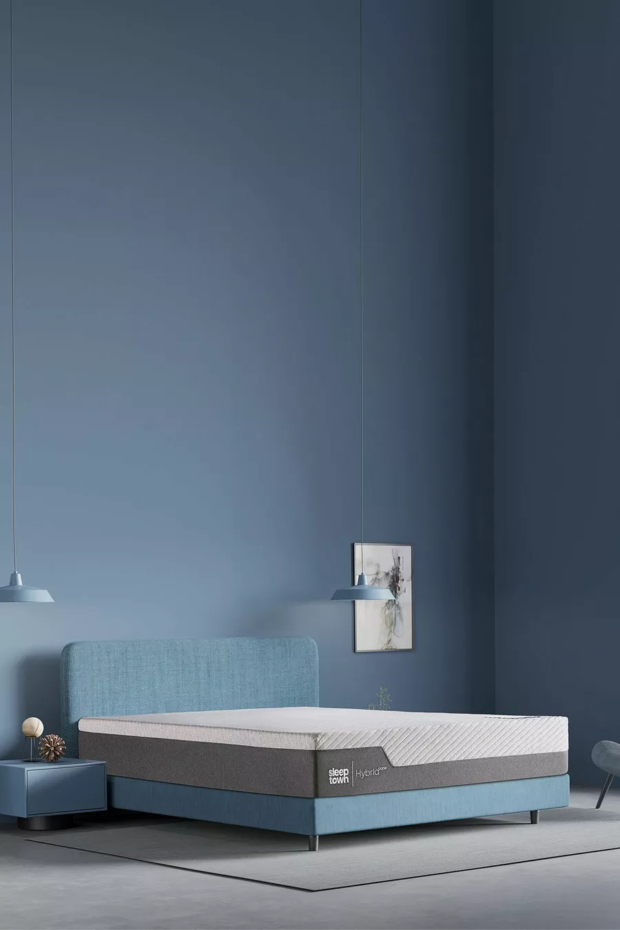 Matelas Visco à Ressorts Ensachés Orthopédique Hybride 5 Zones - Double