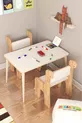 Bureau et chaise pour enfant, table d'activités