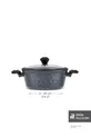 Casserole avec poignée antibactérienne Biodiamond  cm