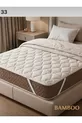 Matelas en bambou entièrement orthopédique, surmatelas de lit (PRODUIT AVEC OPTION DE TAILLE)
