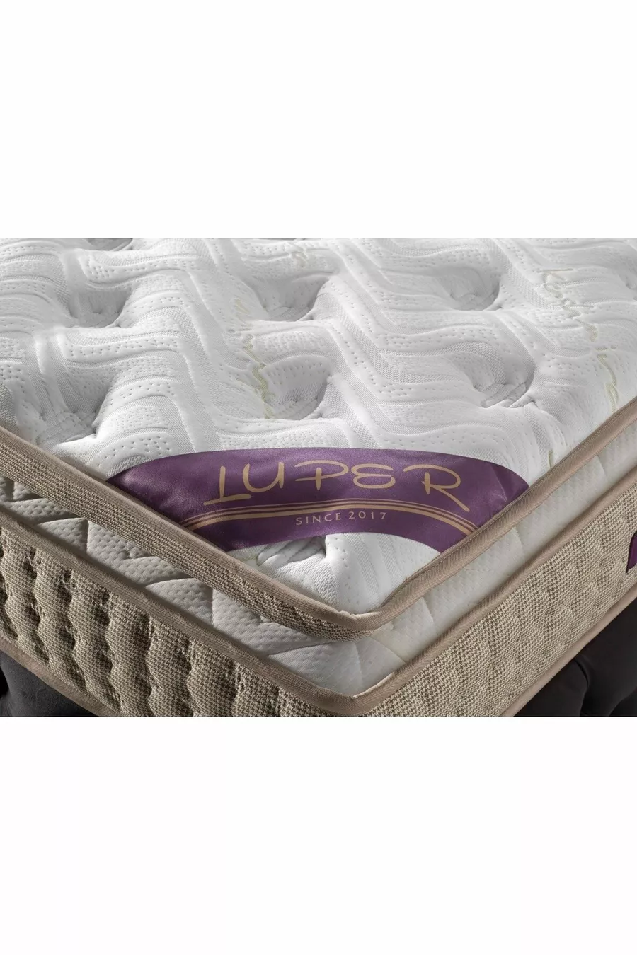 Matelas à ressorts Istanbul Luxuria Roll Pack ultra orthopédique avec coussin et soutien lombaire et dorsal