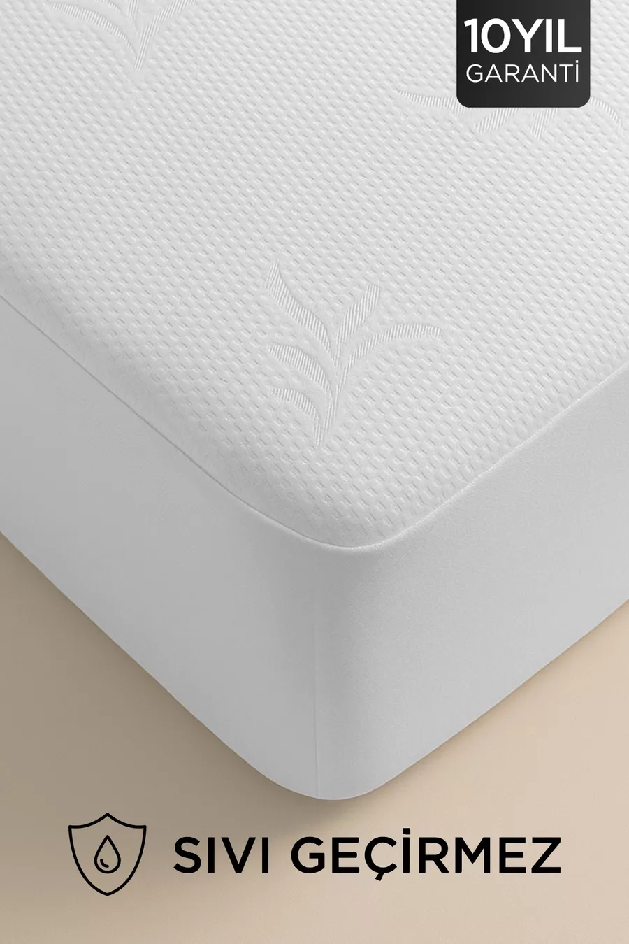 Protège-matelas Imperméable en Bambou Premium Ajusté | Protecteur de Matelas Ultra Silencieux en Bambou