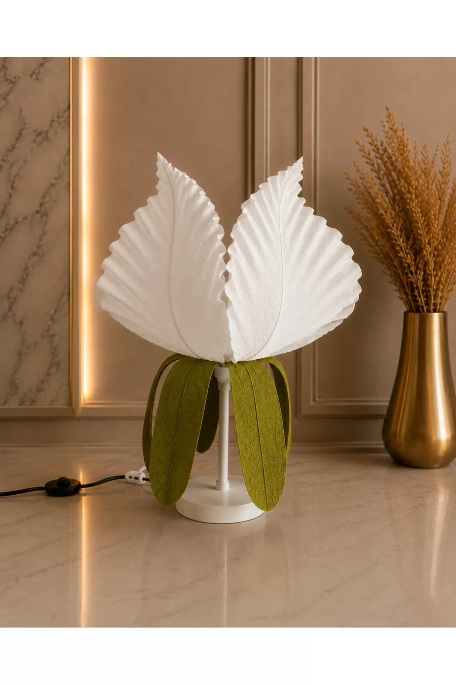 Lampe de chevet Ivory Bloom
