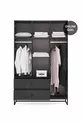 Armoire Kalinsta à 3 portes - Noir