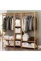 Porte-vêtements ouvert