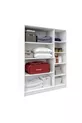 Buffet-armoire à 3 portes avec base et 9 compartiments en MDF % Armoire entièrement en MDF