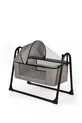 Berceau portable en osier nacré pour bébé, berceau qui se balance