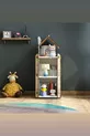Bibliothèque Montessori en bois pour chambre d’enfant Roofy à 9 étagères, style scandinave