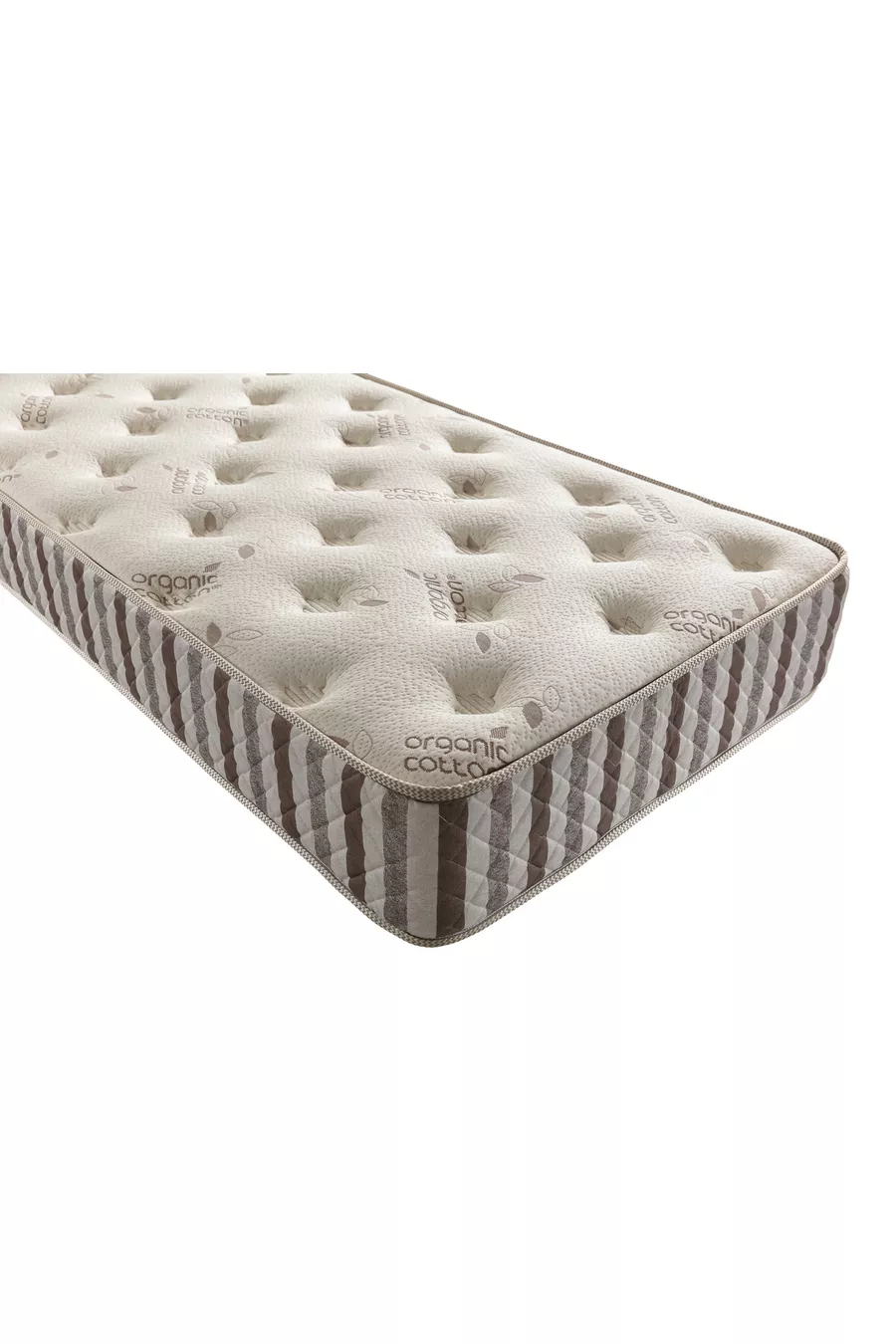 Lits d'enfant Maxi-Cosi Juno en coton biologique, luxueux et orthopédiques avec ressorts, disponibles en simple et double