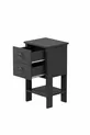 Table de chevet Cevheri à 2 tiroirs - Anthracite