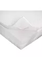 Matelas orthopédique en visco de 7 cm avec couvre-oreiller zippé offert