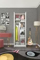 Armoire 2 portes Lilas Byz ** Armoire Placard Bureau avec portes