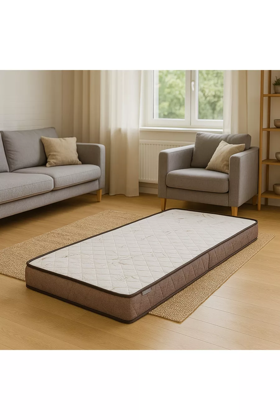 Lit pliant Bamboo Orthopédique Deluxe Lit d'extension Lit d'invité Lit au sol   Cm