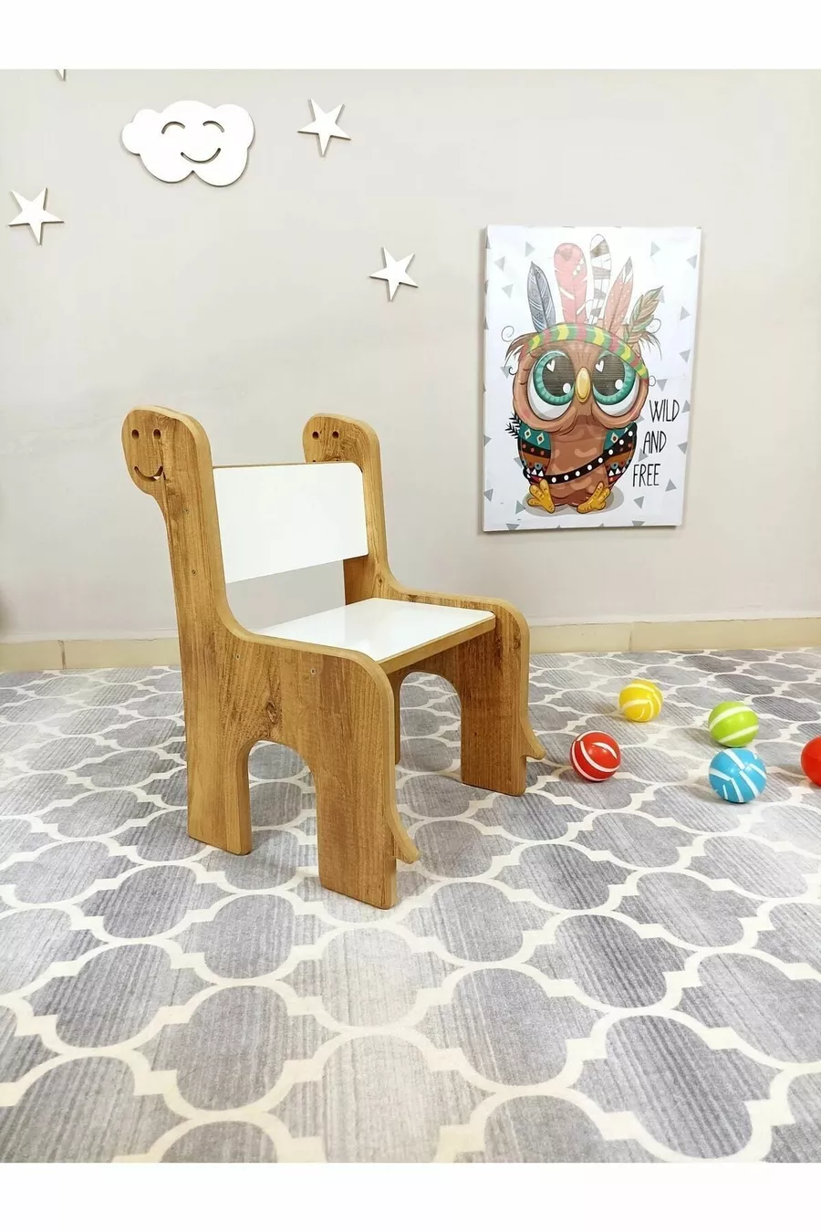 Bureau et chaise d'activités pour enfants, table d'activités