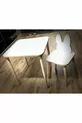 Ensemble table et chaises pour enfants, table d'activité, bureau, 1 table, 1 chaise, lapin blanc